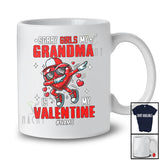 Personalized Sorry Girls My Grandma Is My Valentine; Awesome Custom Name Dabbing Hearts; Family T-Shirt