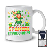 Personalized Spanish Leprechaun; Awesome St. Patrick's Day Custom Name Spanish; Shamrocks Family T-Shirt