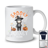 Personalized Spooky Donkey; Scary Halloween Custom Name Donkey Witch Skeleton; Farmer T-Shirt