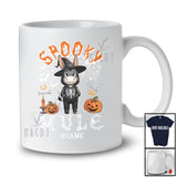 Personalized Spooky Mule; Scary Halloween Custom Name Mule Witch Skeleton; Farmer T-Shirt