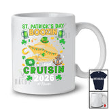 Personalized St. Patrick's Day Boozin And Cruisin 2026; Joyful Custom Name Drinking; Family T-Shirt