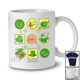 Personalized St. Patrick's Day Symbols Collection Items; Lovely Custom Name Irish Lucky Family T-Shirt