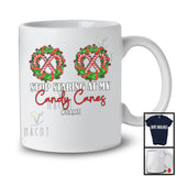 Personalized Stop Staring At My Candy Canes; Lovely Christmas Chest; Custom Name Girls Family T-Shirt