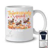 Personalized Thanksgiving Squad; Lovely Custom Name Fall Three Pilgrim Crickets; Insect Animal T-Shirt