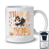 Personalized Thanksgiving; Lovely Plaid Custom Name Pilgrim Shelties Owner; Fall Leaf Family T-Shirt