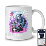 Personalized The Death And Pit Bull Zombies; Scary Halloween Custom Name Owner Lover; Family T-Shirt