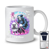 Personalized The Death And Poodle Zombies; Scary Halloween Custom Name Owner Lover; Family T-Shirt