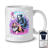 Personalized The Death And Shelties Zombies; Scary Halloween Custom Name Owner Lover; Family T-Shirt
