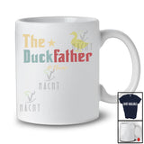 Personalized The Duck Father; Joyful Father's Day Duck Dad; Custom Name Farmer Family T-Shirt