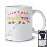 Personalized The Petanquefather; Amazing Father's Day Petanque Custom Name Player; Vintage T-Shirt