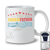 Personalized The Tennisfather; Amazing Father's Day Tennis Custom Name Player; Vintage T-Shirt