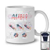 Personalized This Aunt Belongs To Custom Name, Amazing 4th Of July Family, Patriotic T-Shirt