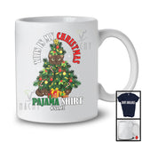 Personalized This Is My Christmas Pajama Shirt; Humorous Burmese Cat X-mas Cosplay; Family T-Shirt