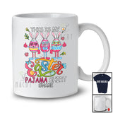 Personalized This Is My Easter Pajama Shirt; Lovely Custom Name Dabbing Eggs Bunnies; Family T-Shirt