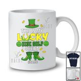 Personalized This Is My Lucky Disc Golf Shirt; Fantastic St. Patrick's Day Custom Name Sport Player T-Shirt