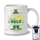 Personalized This Is My Lucky Golf Shirt; Fantastic St. Patrick's Day Custom Name Sport Player T-Shirt