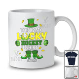 Personalized This Is My Lucky Hockey Shirt; Fantastic St. Patrick's Day Custom Name Sport Player T-Shirt