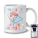 Personalized This Is My Official SleepShirt, Lovely Custom Name Sleeping Maltese Owner Lover T-Shirt