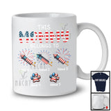 Personalized This Mommy Belongs To Custom Name, Amazing 4th Of July Family, Patriotic T-Shirt