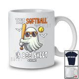 Personalized This Softball Is Boo Sheet; Joyful Halloween Custom Name Softball Boo Ghost Player T-Shirt