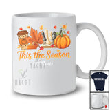 Personalized This The Season; Joyful Thanksgiving Coffee Pumpkin; Custom Name Chess Player T-Shirt