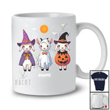 Personalized Three Boo Ghost Pumpkin Goat; Adorable Halloween Farm; Custom Name Farmer T-Shirt