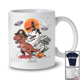 Personalized Three Pirate Mummy Boo Ghost T-Rex; Amazing Halloween Costume Animal; Family T-Shirt