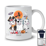 Personalized Three Pirate Mummy Boo Ghost Unicorn; Amazing Halloween Costume Unicorn; Family T-Shirt