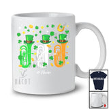 Personalized Three Tuba Leprechaun; Joyful St. Patrick's Day Tuba Player; Music Lover T-Shirt