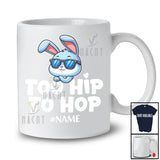 Personalized Too Hip To Hop; Amazing Easter Custom Name Bunny Rock Sunglasses; Eggs Hunt T-Shirt