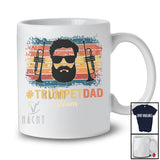 Personalized Trumpet Dad; Proud Father's Day Custom Name Trumpet Player; Music Family T-Shirt