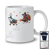 Personalized Turkey Walking With Sheep; Awesome Thanksgiving Custom Name Sheep; Farmer T-Shirt