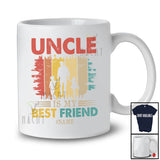 Personalized Uncle Is My Best Friend; Lovely Father's Day Grandson; Custom Name Family T-Shirt