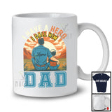 Personalized Vintage Hero I Call Him Dad, Amazing Father's Day Custom Name Dad, Family T-Shirt
