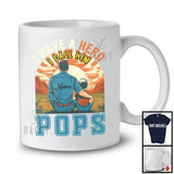 Personalized Vintage Hero I Call Him Pops, Amazing Father's Day Custom Name Pops, Family T-Shirt