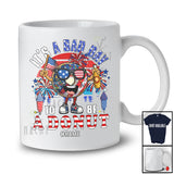 Personalized Vintage Retro Bad Day To Be A Donut; Joyful 4th Of July US Flag Food; Patriotic T-Shirt