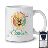 Personalized Vintage Retro Custom Name Bee Uncle; Lovely Father's Day Honey Beekeeper T-Shirt