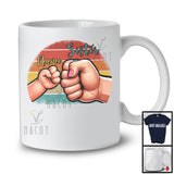 Personalized Vintage Retro Custom Name Sister, Lovely Mother's Day Baby Hands, Family Group T-Shirt