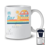 Personalized Vintage Retro Gulf of Mexico Est 1550; Cool Custom Name Beach Mexican Lover T-Shirt