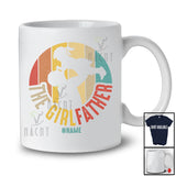 Personalized Vintage Retro The Girl Father; Amusing Father's Day Dad; Custom Name Family T-Shirt