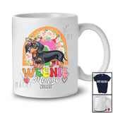 Personalized Weenie Mommy; Wonderful Mother's Day Flowers Dachshund; Custom Name Family T-Shirt