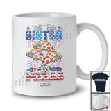 Personalized Will Trade Sister For Pizzas; Joyful 4th of July Custom Name Family Food; Patriotic T-Shirt