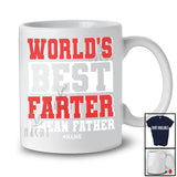 Personalized World's Best Farter; Humorous Father's Day Custom Name Father Dad Family T-Shirt