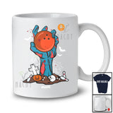 Personalized Zombie Hand Holding Bowling Ball; Horror Halloween Custom Name Player Sport Team T-Shirt