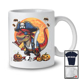 Pirate T-Rex With Sword, Humorous Halloween Costume Dinosaur Pirate Cosplay, Family Group T-Shirt