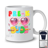 Pre-K Dude; Adorable Back To School First Day Pink Sunglasses; Girls Students Teacher T-Shirt