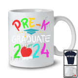 Pre-K Graduate 2024, Colorful Last Day Of School Graduation, Students Teacher Group T-Shirt