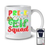 Pre-K ELF Squad; Cheerful Christmas Lights ELF; School Students Teacher Group T-Shirt