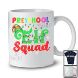 Preschool ELF Squad; Cheerful Christmas Lights ELF; School Students Teacher Group T-Shirt