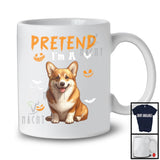 Pretend I'm A Corgi; Lovely Halloween Costume Dog Owner Lover; Family Group T-Shirt